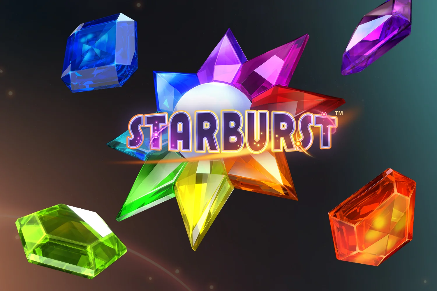 Starburst slot at Lady Luckmore Casino
